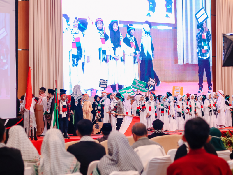 SD Islam Bintang Cendekia Taja Big Assembly Tentang Islam dan Palestina