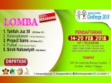 BCC ( Bintang Cendekia Challenge 2018
