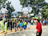 SD Bintang Cendekia Lakukan Senam Bersama Guru dan Murid